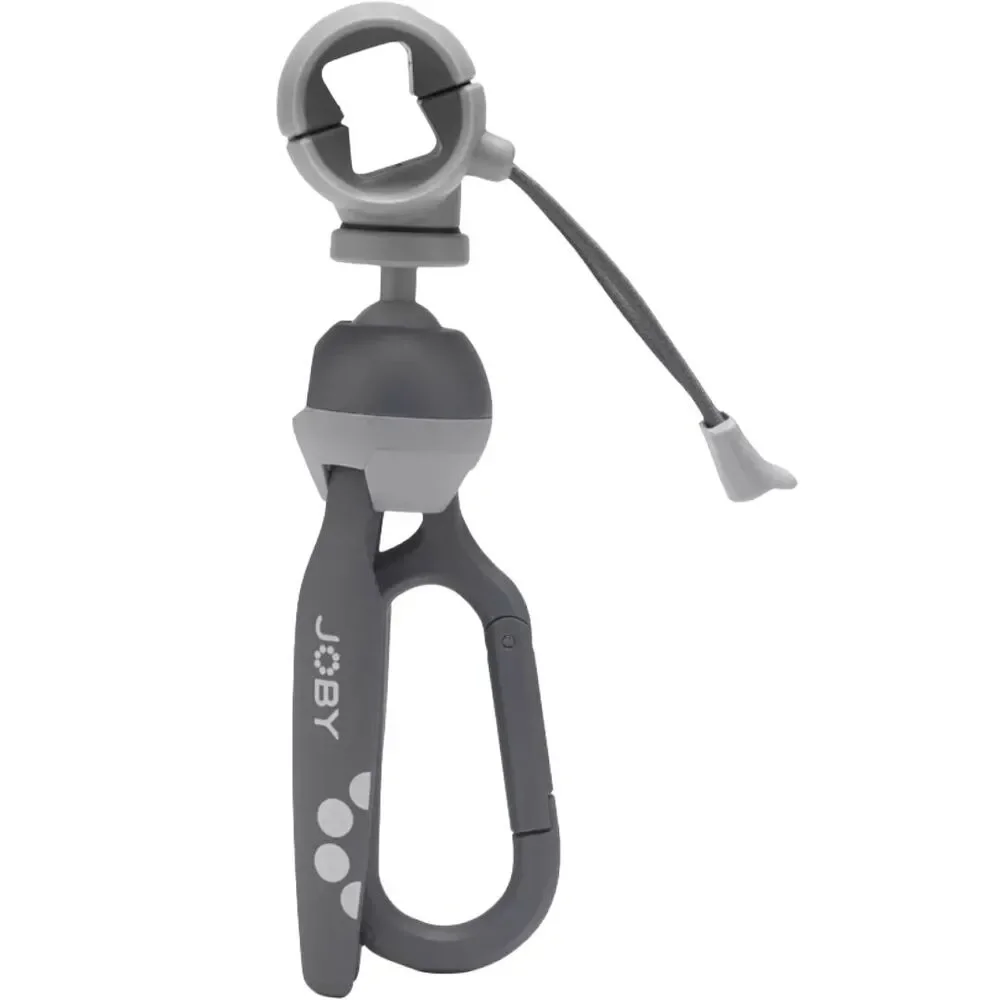 JOBY HandyPod Clip Tripod Phone Mount Foldable Tabletop Grey Vlogging Camera